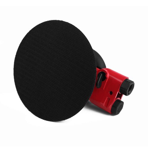 Ouya 5" Air Random Orbital Sander, Red Dual Action Pneumatic Orbit Polisher for Polishing Sanding Waxing