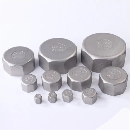 BCMCBV 1/8" 1/4" 3/8" 1/2" 3/4" 1" 1-1/4" 1-1/2" BSP Female Thread 304 Stainless Steel Pipe Fitting Hex Head Socket Plug End Cap(1-1/2")
