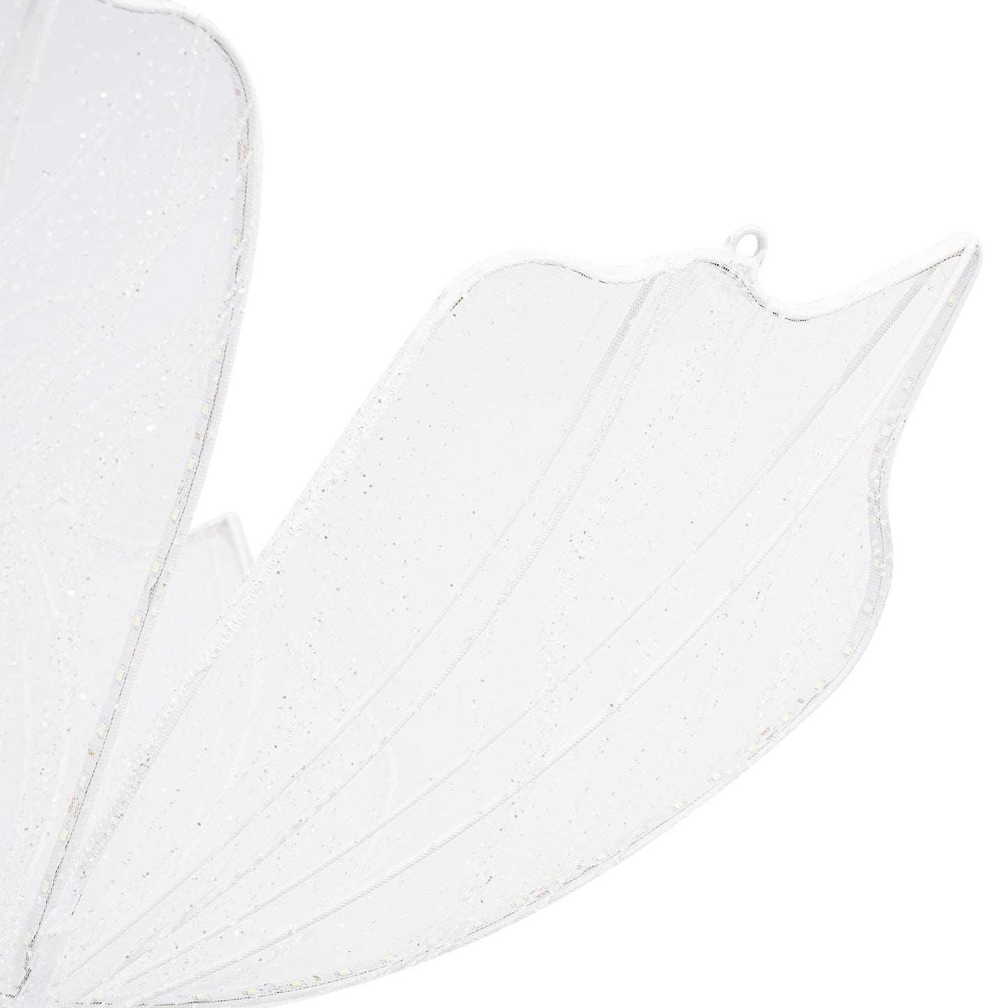 banborba Wedding Butterfly Floor Lamp, Creative Butterfly Ceiling Light, Adjustable Height LED Butterflies Lights, Romantic Hanging Decoration Props for Wedding Party Events - 2Pcs/Warm Light