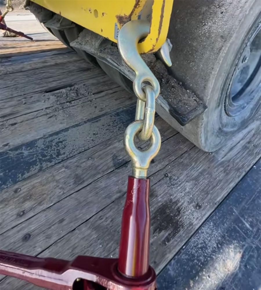 Mytee Products (4 Pack) PRO Heavy Duty Chain Specialty Binder Ratchet Style 3/8"-1/2" Grab Hook & 5/8" Slip Hook, 12,000 lbs WLL