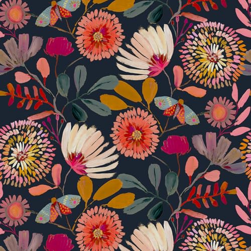 Vividpatch Floral Peel and Stick Wallpaper for Cabinets - Style Five, 17.3" x 118"