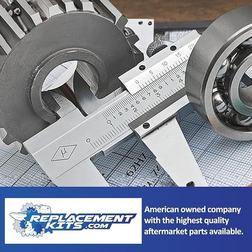 REPLACEMENTKITS.COM Brand Improved Polyurethane Impeller & O-Ring Kit Fits Milwaukee M18 Transfer Pumps Replaces 49-16-2771