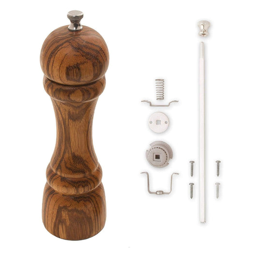 Penn State Industries PKGRIND706 6" Professional Stainless Steel Peppermill Grinder Mechanism Kit Woodturning Project (6" Mechanism)