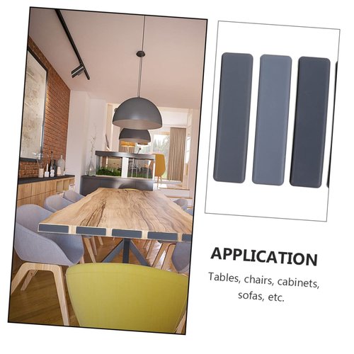 STOBOK 12pcs Furniture Slider Table Corner Crash Pads for Easy Movement Floor Protection Non-Slip Adhesive Furniture Feet for Hardwood Carpet Floors