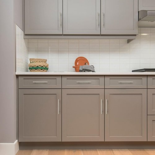 Ravinte 10 Pack 5'' Cabinet Pulls Brushed Nickel Stainless Steel Kitchen Drawer Pulls Cabinet Handles 3" Hole Center
