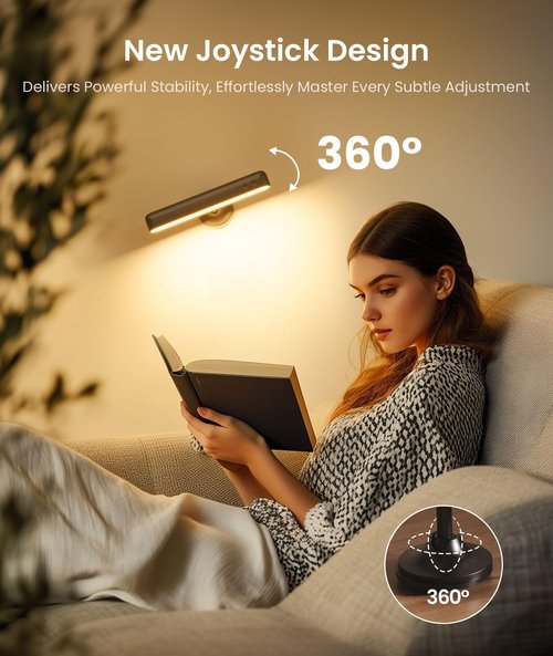 PopoIron Rechargeable LED Wall Sconces for Bedroom,Wall Lights with Remote Control and Touch,360° Rotation,3 Colors Temperatures Dimmable Black Wall Lamps for Living Room with 15 RGB Colors,2 Pack