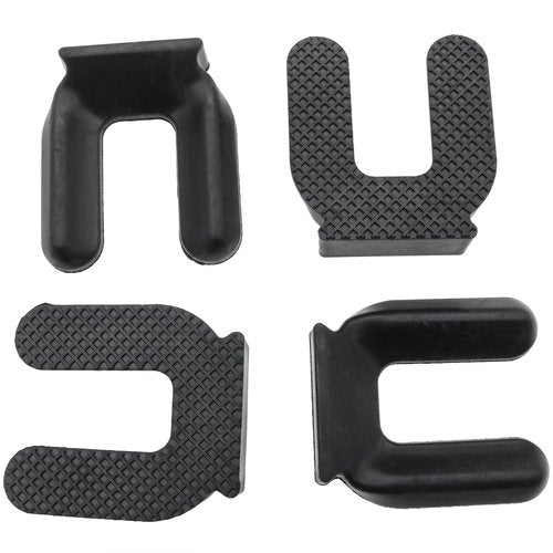 safycaby 4PCS Furniture Wheel Stop Rubber Chair Wheel Stopper Bed Caster Stoppers Non-Slip and Silent for Rolling Chairs Beds and Other Furniture (Small-5cm)