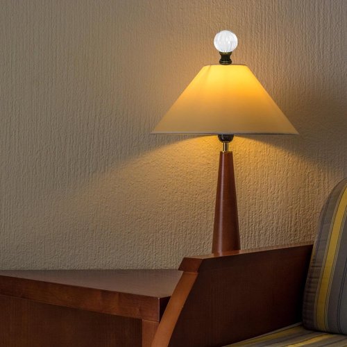 FeiYeup Brass Lamp Shade Finials Decorative Caps Knobs Glass Lamp Cresting Lighting Accessories for Table and Floor Lamps Lamp Finials