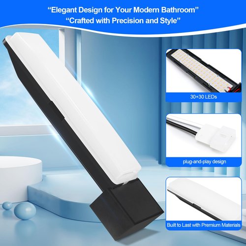 Soft Glow LED Light Module for Bathroom Fan - 25K Hrs Long-Lasting, Compatible with AE80L-A, AE80SL-A, AE80BL-A, AEN80BL-A, AE110L-A, AEN110L-A, AE110SL-A, AERN110L-B, AE50110DCL-A, OEM Part S99271607