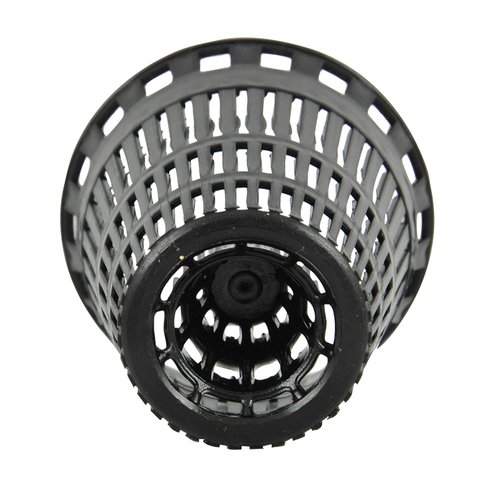 Danco (10739P) Catcher Replacement Baskets for Stand-Alone Shower Trap, Hair Drain Clog Prevention, Pack of 6, Black