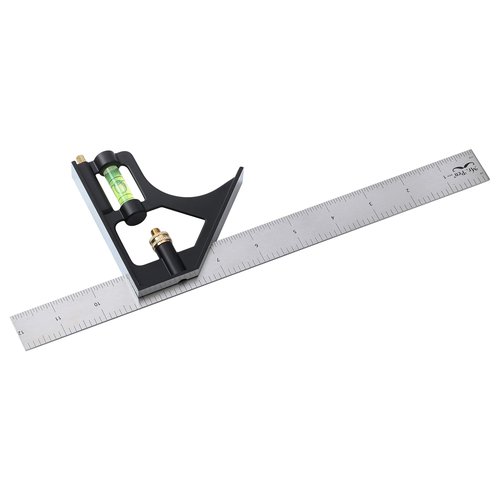 Mr. Pen- Combination Square, 12" Combo Square, Carpentry Tools, Carpenter Square, Woodworking Tools,Framing Square, T Square, T Ruler, Combination Square Set, Square Tool, Metal Square