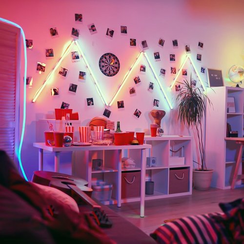 30 PCS LED Strip Light Clips with Fitting Screws, Waterproof LED Strip Mounting Clips, Translucent Rope Light Clips, Neon Mounting Clips Fixing Clamps Holder for 5mm to 6mm LED Strip Lighting