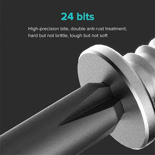 Fixion Core44 in 1 Precision Electric Screwdriver Kit, E1 Max 3.7v Mini Electric Screwdriver 50-in-1, E1 Max Mini Electric Screwdriver 50-in-1, For Home DIY Workshop Construction Work (1Set)