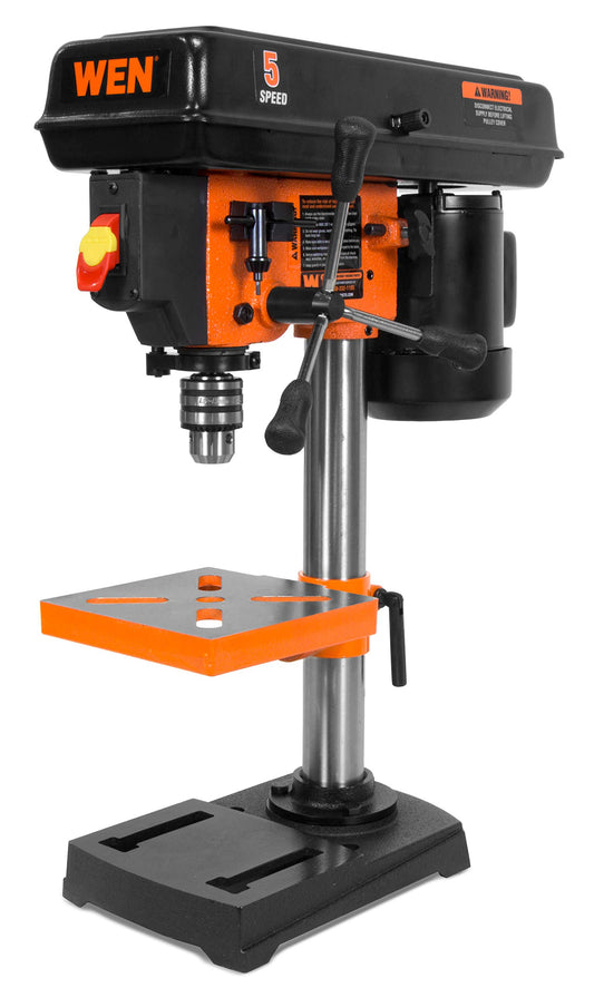 WEN 2.3-Amp 8-Inch 5-Speed Cast Iron Benchtop Drill Press (4206T)