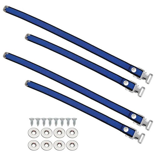 Stilts Strap Adjustable Nylon Foot Bands With Essential Mounting Screws And Spacers For Elevated Work