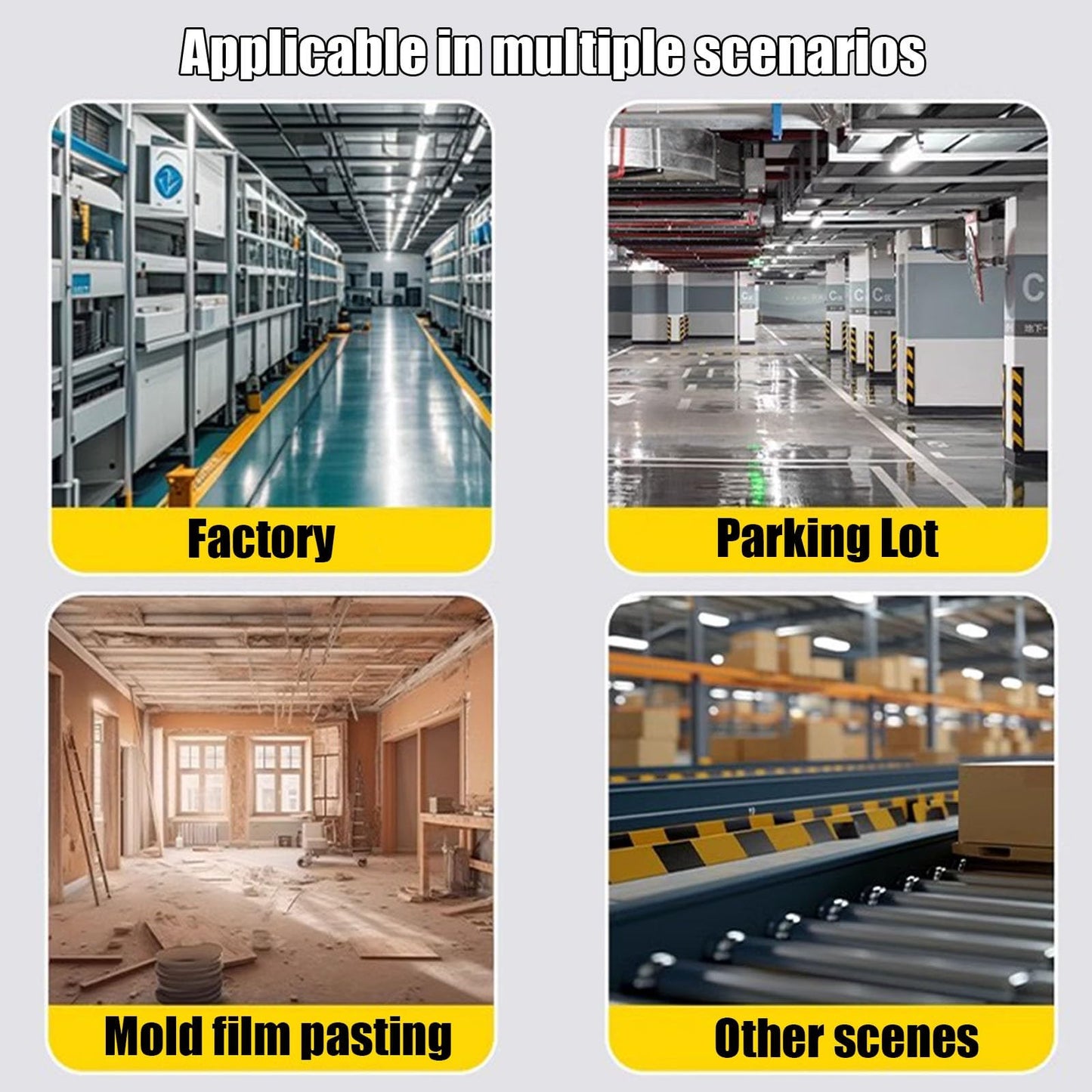 Floor Tape Applicator - Court Line Tape Machine Paint Applicator Sticker Applicator Tool - Fits Tape Up to 5.9" in Wide