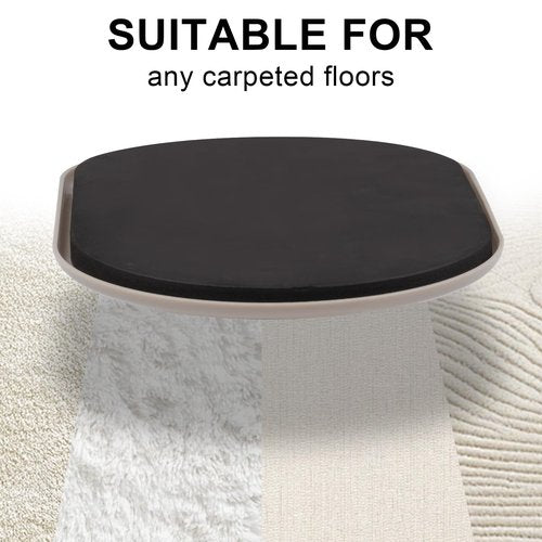 8PCS Furniture Sliders, 9-1/2" X 5-3/4" Large Furniture Movers Sliders, Reusable Sliders for Furniture on Carpet for Heavy Furniture, Furniture Moving Made Simple!