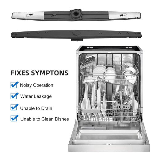 WPW10491331 Dishwasher Lower Spray Arm for Whirlpool, Amana, Ikea Dishwasher Replaces W10491331, PS11755592, 2312843