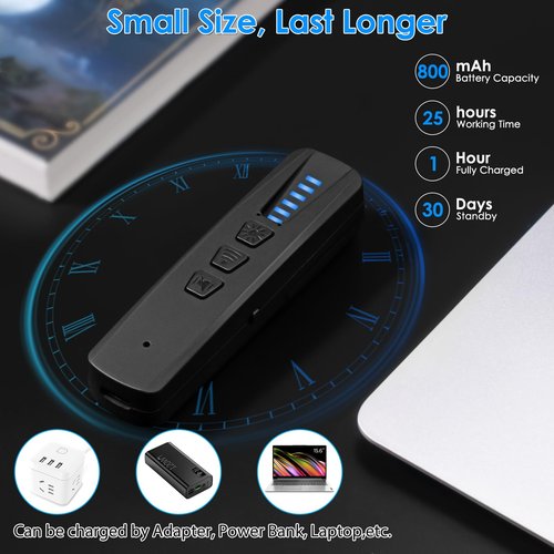 Hidden Camera Detectors,Bug Detector Anti Spy Camera Finder, GPS Tracker Detector RF Wireless Scanner Rechargeable, 5 Levels Sensitivity 4 Modes for Hotel,Travel,Bathroom,Office,Car (Black)