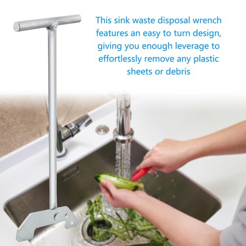 Kujunpao Garbage Disposer Unjamming Wrench Compatible for Moen Garbage Disposals,Conveniently Removes Kitchen Sink Clogs and Clutter from Above The Sink