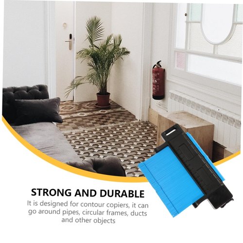 ABOOFAN Outline Measuring Ruler with Lock Precision Gauge for Woodworking Templates Tool for Accurate Shape Measurement and Instant Tile Cutting Design