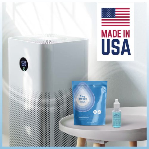 [2 Pack] Humidifier Cleaner Drops for All Makes & Models - Made in USA Humidifier Treatment for Peak Performance - Water Humidifier Drops for Cleaning - Humidifier Solution Humidifier Water Treatment
