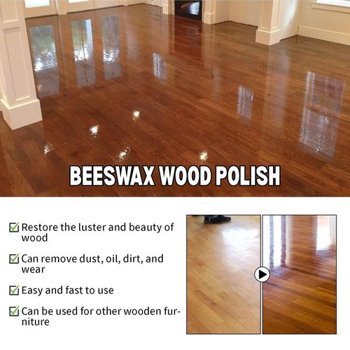 Nsacxa 2PCS Beeswax Spray, Beeswax Spray Furniture Polish, Bees wax Wood Polish, Bees wax Care spray & Restorer for Wood Floors, Furniture, Tables, Cabinets