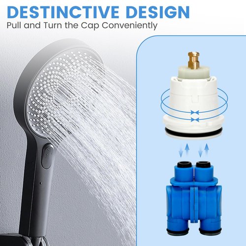 RP19804 Shower Cartridge Compatible with Delta Faucet 1300/1400 Series Tub and Shower Valves, RP19804 Cartridge Replacement Fits Select Monitor Valves 1993-2007 (1 PCS)