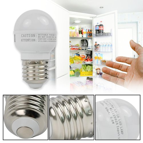 Delixike for Whirlpool Refrigerator Freezer LED Light Bulb W11125625 W10820003 W11216993 4396822 Replacement