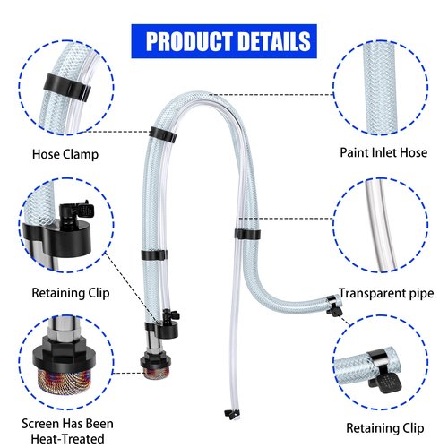 Suction Tube Kit for Graco Magnum Stand Model Paint Sprayer