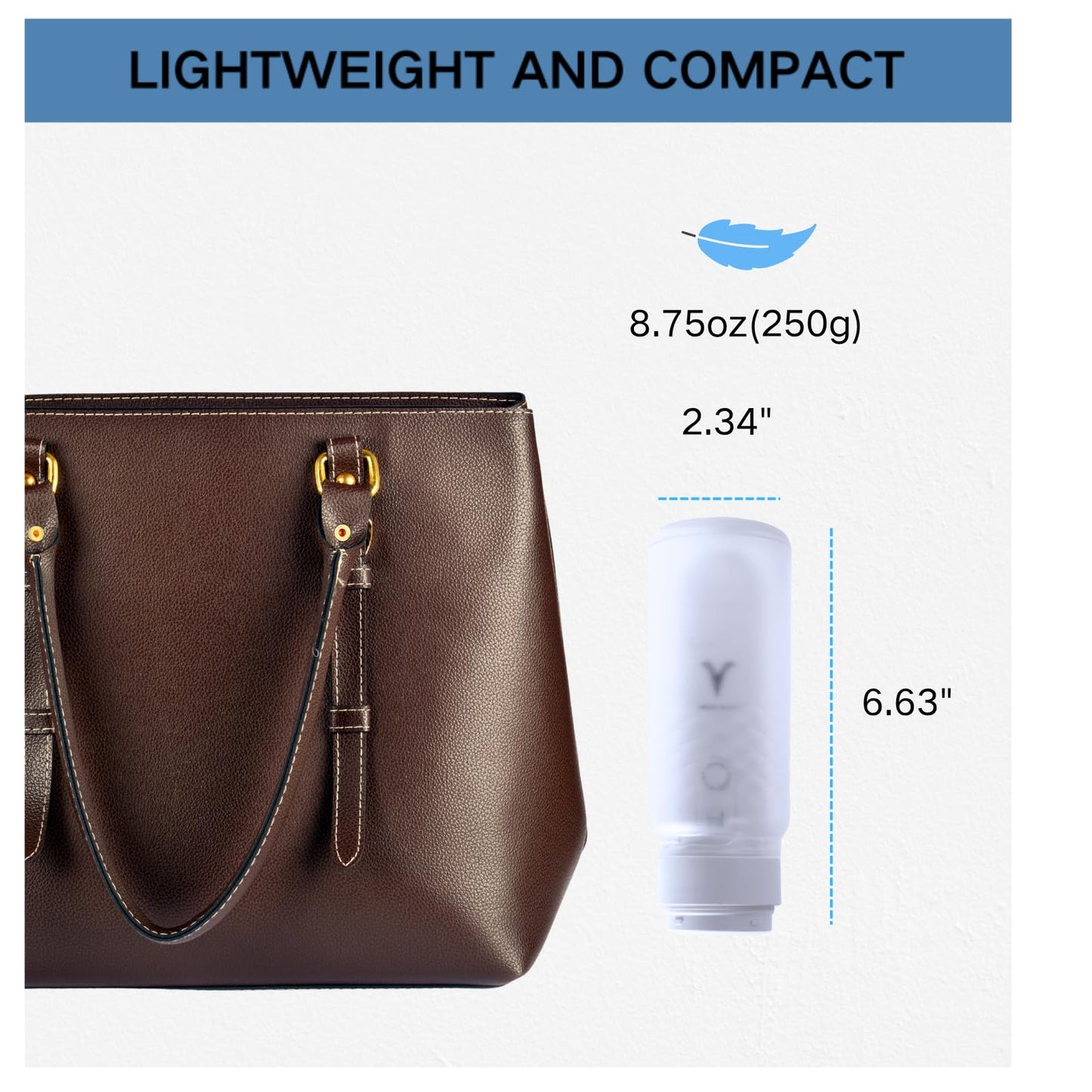 Portable Bidet for Travel，Home & Postpartum Care-320ml Large Capacity, USB Rechargeable, 3 Modes Handheld Sprayer for Men &Women Personal Hygiene (Upgraded)