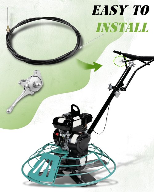 21243 Throttle Cable Kit Fit for Multiquip-Whiteman J36 JS36 B46 BS46 Trowel Machines