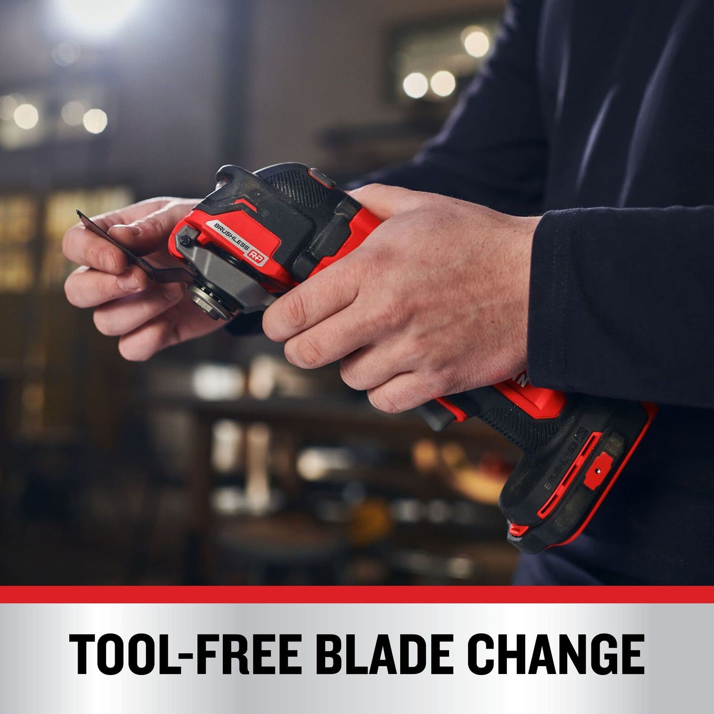 CRAFTSMAN V20 Cordless Oscillating Tool, Multi-Tool, Up to 19,000 OPM, Bare Tool Only (CMCE565B)