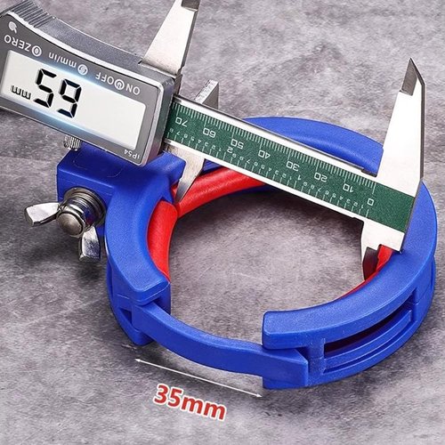 2-Pack Cable Pulling Tool, Wire Pulling Tools for Electricians - Nylon & Stainless Steel Cable Wire Threading Tool with Smooth Pulley, Blue