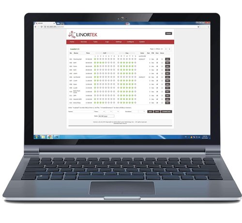 Netbell-2-1Buz Ethernet Enabled Break Alarm Buzzer System for Factory | Warehouse | Shop - Coverage up to 25K SQFT (102dB@10ft), Expandable, No Fees