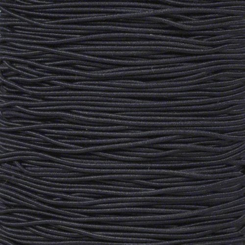 Paracord Planet Elastic Bungee Nylon Shock Cord 2.5mm 1/32", 1/16", 3/16", 5/16", 1/8”, 3/8", 5/8", 1/4", 1/2 inch Crafting Stretch String 10 25 50 & 100 Foot Lengths Made in USA