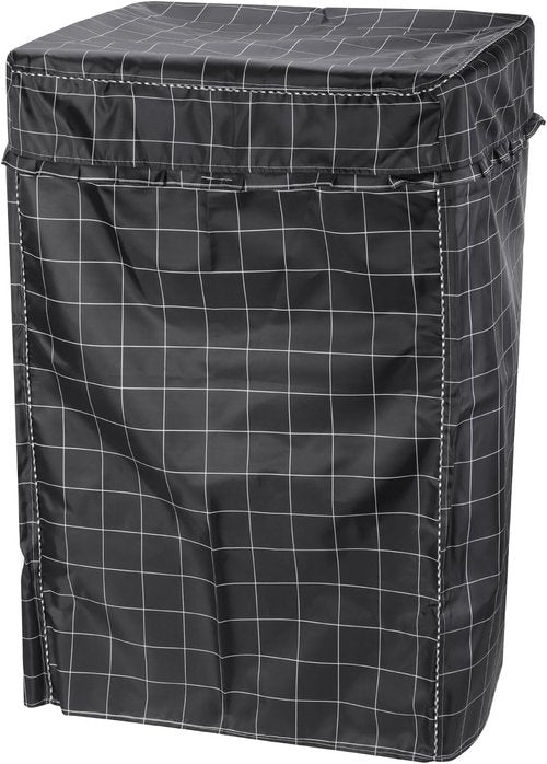 MBOOM Portable Washing Machine Cover, 600D Oxford Waterproof Universal Fit for Compact/Full-Automatic Washers（1.7-2.0 cu.f,about 12-15 lbs)，22.5"W x 23.5"D x 36"H