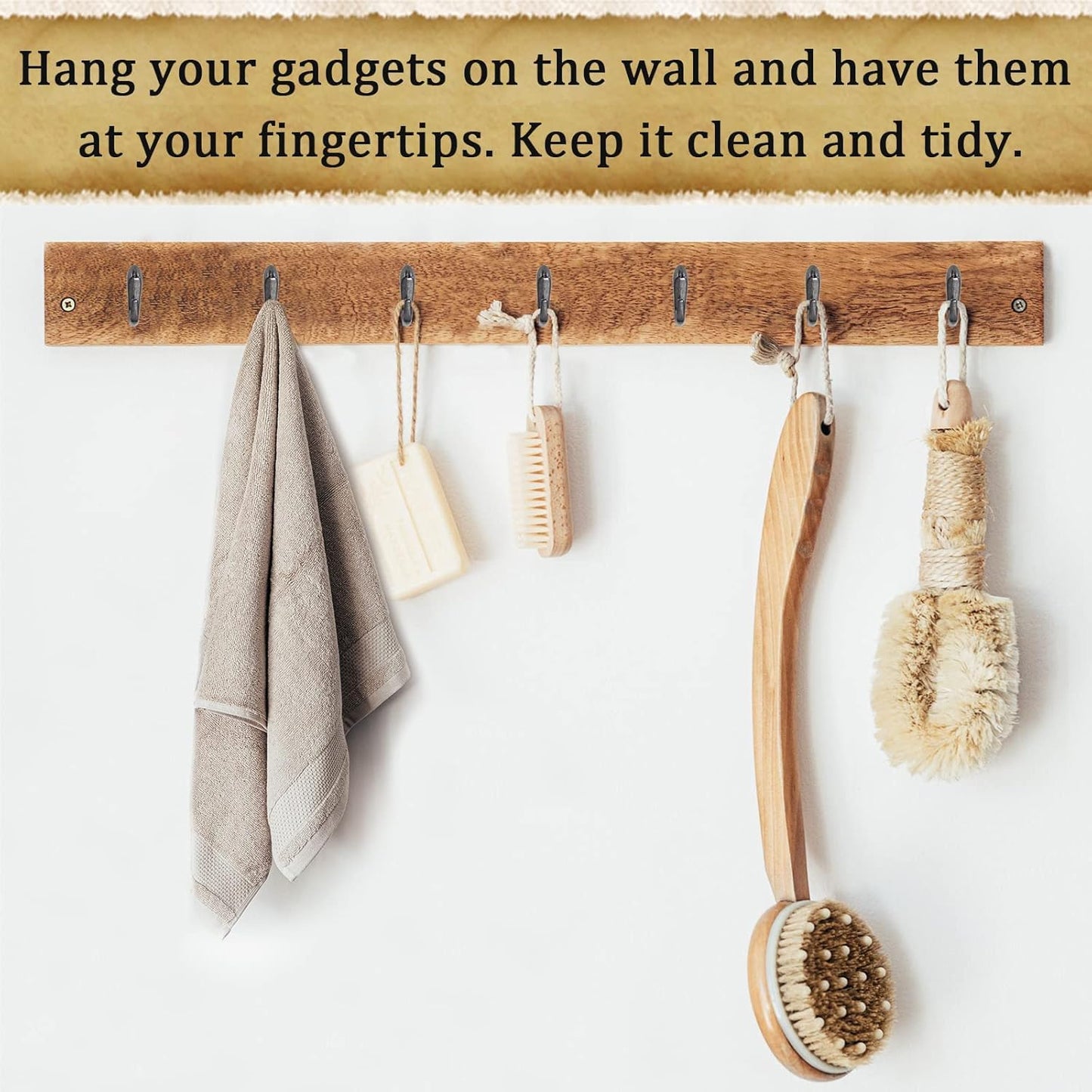 30 PCS Picture Hanging Nails, Thumb Tacks for Wall Hangings, Heavy Duty Wall Tacks for Drywall , Art, Posters, Photos, Hanging Kit with Nails & Hooks (Black)