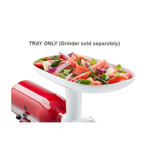 KitchenAid KSMFT Food Grinder Accessory, Fits KSMFGA, White