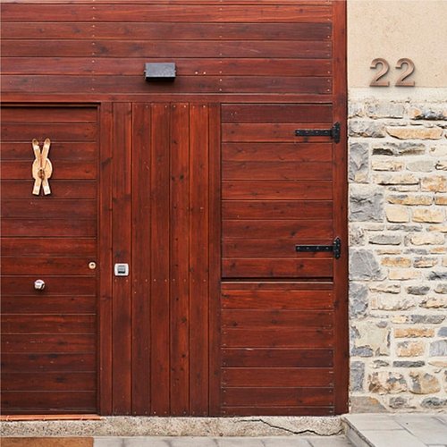 Self Adhesive House Numbers 3D Bronze/Grey ABS Mailbox Numbers Sign 2 Inch Modern Door Number Sticker for Outside Address Hotel Yard Post Room Office Outdoor Decoration(Bronze 9)