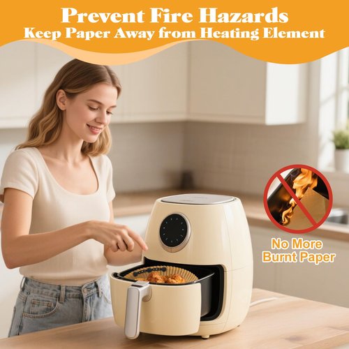 Air Fryer Magnet Silicone Buckles for Parchment Paper – 2 Pack Reusable Accessories for Disposable Basket Liners, Secure Baking Paper, Prevent Shifting & Burning (Black)