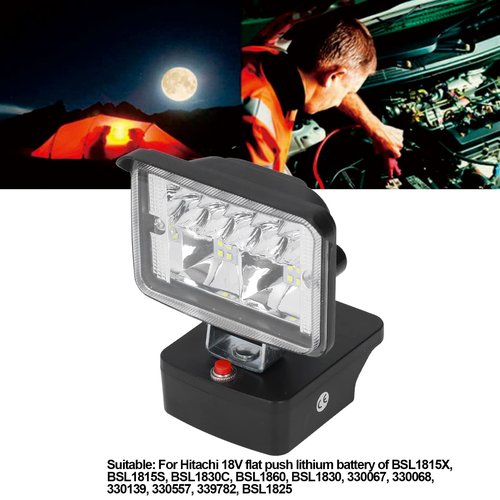 SASKATE LED Work Light Flood Outdoor Bright Security Daylight Exterior Floodlights for 18V