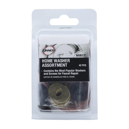 Danco 80817 Home Washer Assortment, 42-Piece