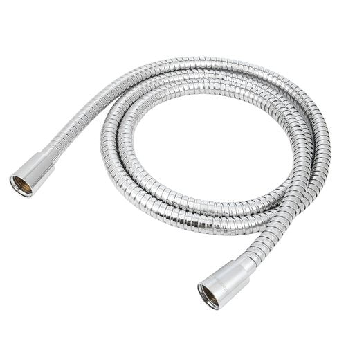 Shower Hose, 59inches Stainless Steel Extension Handheld Shower Head Wand Hose Replacement With Flexible And Brass Insert （Chrome）