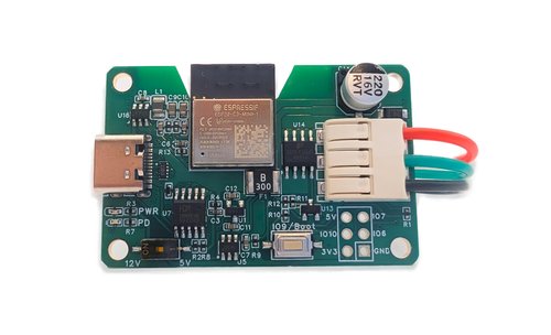 Generic MagWLED-1, WLED Controller, 5V and 12V USB-C Power Delivery, WLED Pre-Installed, Green