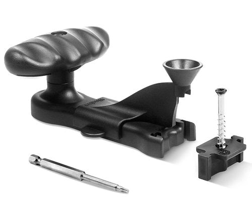 Hideaway Hidden Fastener Installation Tool, Compatible with Trex Hidden Fasteners, Installing Decking Boards Hidden Fastener in One Step, Included Star Drive Bit. Fast&efficient Installation Decking.