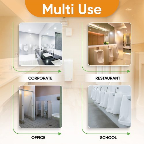 Urinal Screens Deodorizer 10 Pack Long-Lasting Orange Scent, Splash Control Urinal Mats Odor Eliminator for Wet & Dry Urinals Bathroom Freshener, Toilet Deodorizer, Urinal Cakes