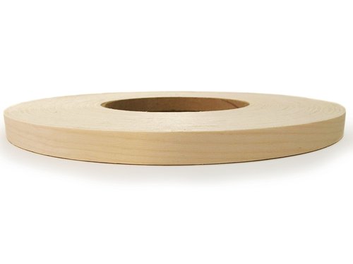 Edge Supply Birch 3/4” X 250' Roll of Plywood Edge Banding – Pre-glued Real Wood Veneer Edging – Flexible Veneer Edging – Easy Application Iron-on Edge Banding for Furniture Restoration