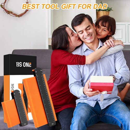 BS ONE Contour Gauge, 10" and 5" Contour Duplicator with Lock, Christmas Gifts for Men, Outline Measuring Profile Gauges for Trim, Molding, Precise Irregular Shape Duplicator