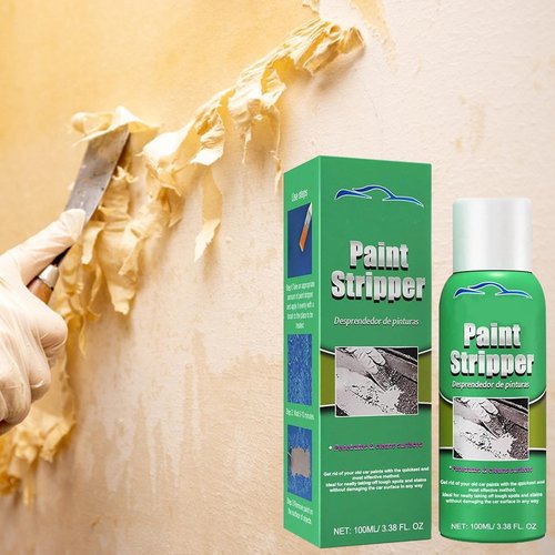 Paint Stripper Tool 100ml, Paint Remover for Concrete Wood, Effective Multipurpose Car Dust Cleaner, Fast-Acting Car Cleaning Agent Supplies for Glass Furniture Metal Wood Machinery